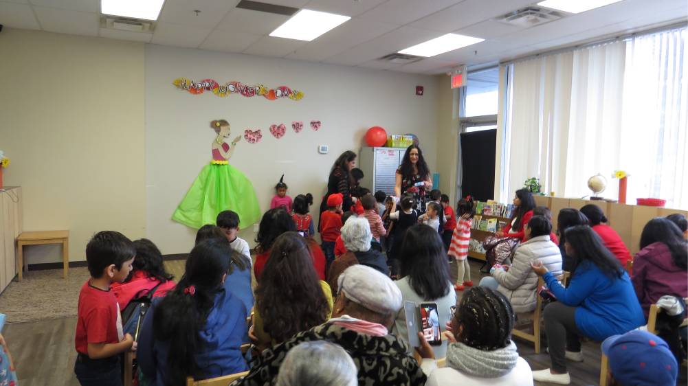 Children enjoying a special activity